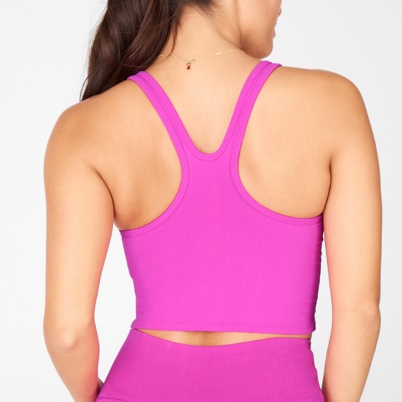 Purple racerback tank top - Picture 2 of 6